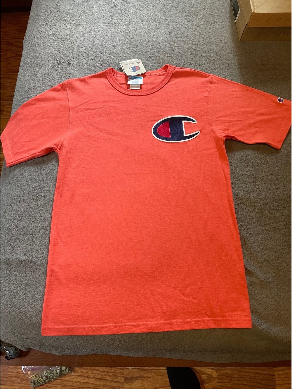 Champion Big Logo Men's T-Shirt - Coral